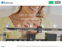 Tablet Screenshot of healthyroadstest.com